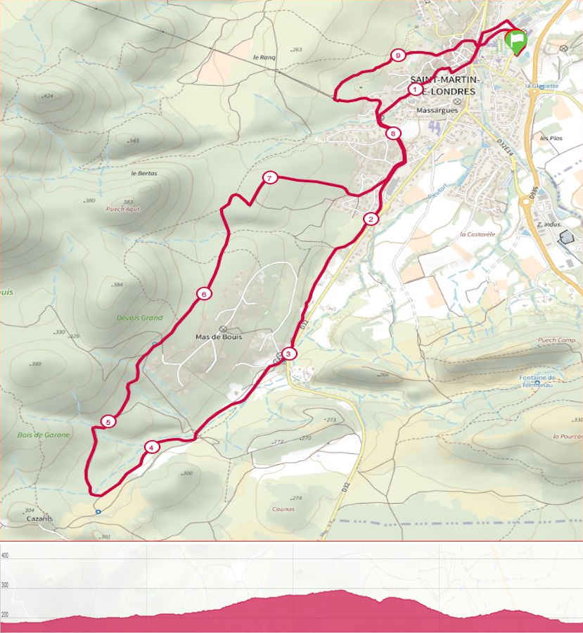 La Fontaine - Trail ou Marche 9km - 170mD+